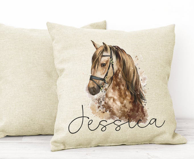 Personalised Horse Lover Cushion